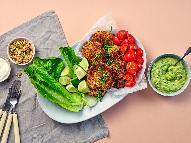 recept på quinoa morotsbiffar från Risenta