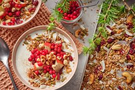 Glutenfri julgranola