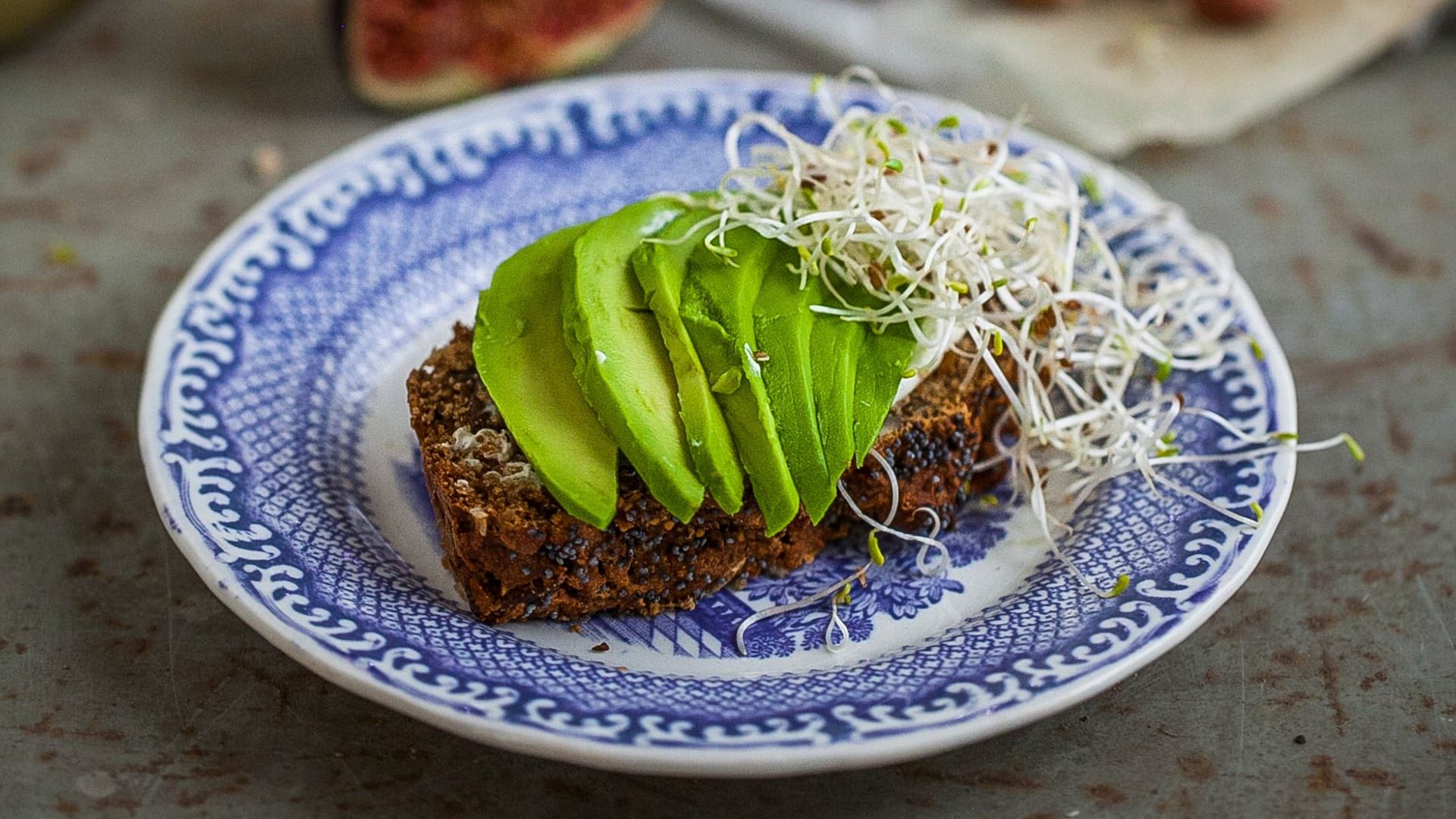 Filmkjölksbröd med avokado