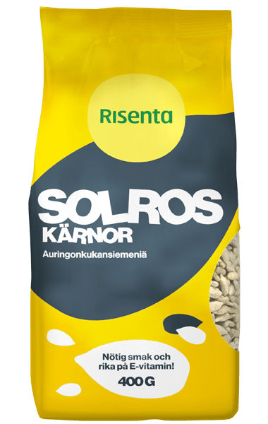 Påse med solroskärnor från Risenta