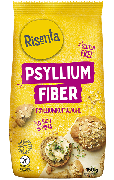 Förpackning med Psylliumfiber från Risenta