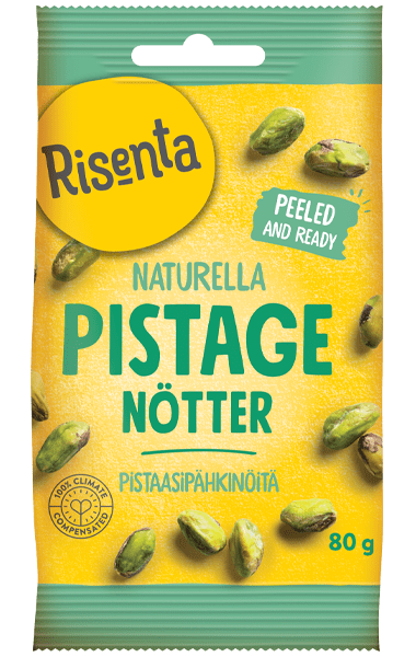 Påse med pistagenötter från Risenta